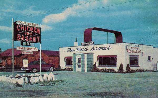 Mackinaw City The Food Basket (newer photo)